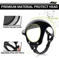 Conjunto Capacete e Óculos para Cães: Proteção e Estilo em Aventuras! - imagem 5
