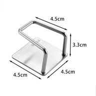 Suporte de Esponja para Pia da Cozinha em Aço Inox com 2 Unidades - Fácil Instalação e Super Aderência - imagem 3