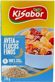 KiSabor Avêia Em Flocos Finos Kisabor 170 Gramas - imagem 2