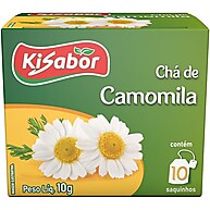 Kisabor Chá Camomila: Relaxamento em 10 Saquinhos - imagem 2