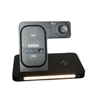 Carregador Sem Fio 3 em 1 KAIDI KNC9097: 15W Dobrável para iPhone, Apple Watch e AirPods - imagem 3