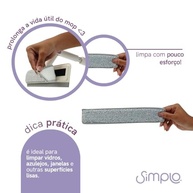 Refil para Limpa Vidros 2 em 1 com Microfibra de Alta Absorção - imagem 5