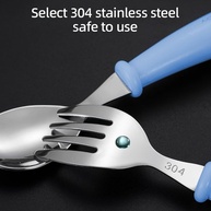 Conjunto de Talheres Coloridos em Aço Inox - Design Ergonômico e Seguro para Lava-Louças - imagem 3
