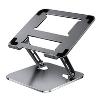 Suporte para Notebook em Alumínio Articulado 17" | Ajustável, Dobrável e Ergonômico - imagem 2