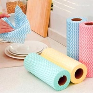 Pano Descartável Multiuso Tipo Perfex em Rolo com 50 Unidades – 25x30cm – Reutilizável e Super Absorvente (Vermelho) - imagem 5