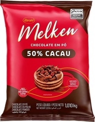 Chocolate Em Pó 50% 1,01Kg Melken Harald - imagem 1