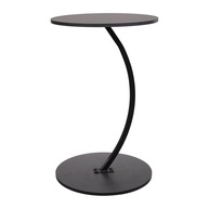 Mesa de Apoio Redonda em Aço Carbono | Design Moderno e Versátil para Ambientes Pequenos - imagem 4