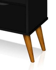 Mesa de Cabeceira Retrô em Madeira Maciça - Design Elegante e Resistente - imagem 5