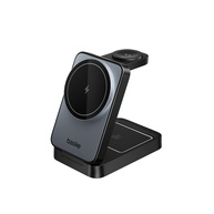 Carregador Sem Fio Magnético 3 em 1 Basike: Potência e Praticidade para seu iPhone, Apple Watch e AirPods - imagem 1