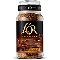 Café LOR Intense Solúvel: Sabor Forte em Pote 130g - imagem 1
