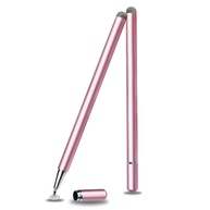Caneta Stylus Universal 2 em 1 Rosa: Alta Precisão para Telas Touch | Sem Bateria/Bluetooth - imagem 1