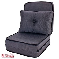 Puff Multiuso 3 em 1 Solteiro com Travesseiro - Conforto e Versatilidade em Um Só Produto - imagem 5