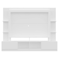 Rack Estante Oslo com Painel para TV 65" e 2 Portas – Design Moderno em Branco - imagem 1