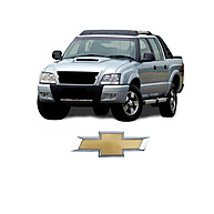 Emblema S10 Blazer: Grade Dourada Original - imagem 1