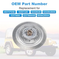 Embreagem Ventilador Refrigeração Jeep Cherokee Wrangler 2.5L 4.0L - Peça de Reposição OE - imagem 4