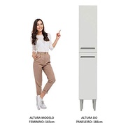 Paneleiro Madesa Emilly 2 Portas - Design Moderno e Praticidade na Cozinha - imagem 5