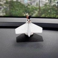 Decoração de Carro Feminina: Enfeite de Gato para Painel e Retrovisor - Toque Encantador! - imagem 2