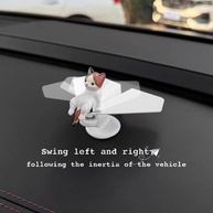 Decoração de Carro Feminina: Enfeite de Gato para Painel e Retrovisor - Toque Encantador! - imagem 4