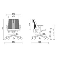 Frisokar Cadeira Addit Ergonômica com Encosto Angular Ajustável BackSystem - Conforto e Estilo para seu Home Office - imagem 3