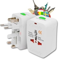Adaptador de Tomada Universal Premium: Energia para +150 Países | Bivolt e Seguro - imagem 2