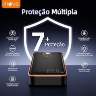 Power Bank 20000mAh Carga Rápida: Energia Turbo para Seus Dispositivos iOS & Android - imagem 5