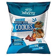 Cookies Proteicos Wheyviv: Energia e Sabor (45g) - imagem 2