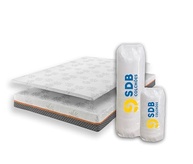 Kit Colchão de Molas Ensacadas com Pillow Top Casal D33 - Conforto Nórdico e Sustentabilidade - imagem 2
