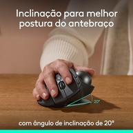 Mouse Trackball Logitech MX Ergo S: Conforto Ergonômico e Controle Preciso - imagem 4