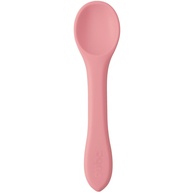 Colher de Silicone Rosa Buba - Segura, Ergonômica e Livre de BPA - imagem 1