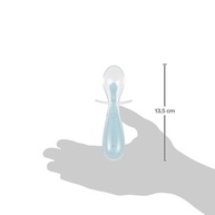Colher em Silicone Azul Segura e Ergonômica para Bebês - Buba - imagem 3