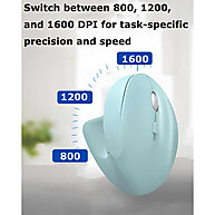 Mouse Vertical Sem Fio Silencioso e Ergonômico - imagem 1