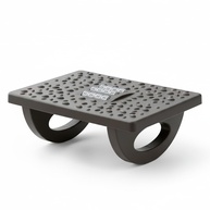 Gshield Apoio Descanso Ergonômico Office Armor com Massageador e Movimento 180° - Preto - imagem 1