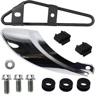 Protetor de Escape Cromado para Honda NXR Bros 125/150 (2003-2008) - Kit Completo - imagem 2