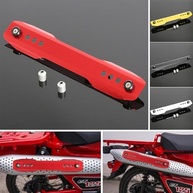 Protetor Térmico de Escape em Alumínio para Honda CT125 Trail 125 Hunter Cub (2020-2024) - Prata - imagem 3