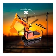 Trator Giant Escavator até 50kg - Roma | Brinquedo Educativo Multicor - imagem 4