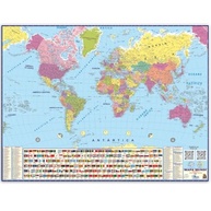 Mapa Mundi Político 2025: Atlas Escolar Geográfico Completo para Estudo e Decoração - imagem 4