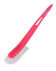 Escova para Mamadeira Premium 28cm - Cerdas Macias Rosa/Azul - imagem 4
