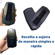 Escova Papa Migalhas Rotativa Mini Vassoura para Mesa e Estofados - Limpeza Fácil e Eficiente - imagem 5