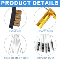 Kit Completo Limpeza Carburador: Agulhas, Escovas e Raspador para Motos, Motosserras e Mais! - imagem 5