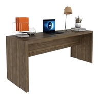 Escrivaninha 180cm Multimóveis Nogal - Mesa de Escritório Moderna com Design Elegante - imagem 2
