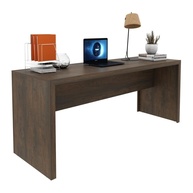 Escrivaninha 180cm Rústica Multimóveis CR25266 - Mesa de Escritório Espaçosa e Resistente - imagem 1