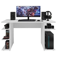 Mesa para Computador Gamer Escrivaninha 9409 Madesa - Design Moderno Branco - imagem 5