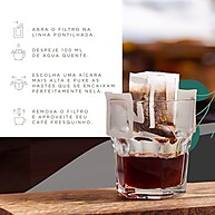 Café 3 Corações Drip Gourmet Torra Escura Intensa - imagem 1