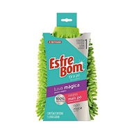 Luva de Microfibra EsfreBom Verde - Limpeza sem Esforço para Vidros e Móveis - imagem 2