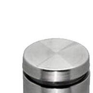 Espaçador de Aço Inox 25x25mm: Kit com 12 Unidades para Vidro e Acrílico - imagem 1