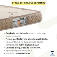Beliche Barreto Vira Duas Camas com 2 Colchões D33 Gold - Solução Inteligente para Espaço e Conforto - imagem 5