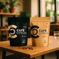 Kit Café Especial em Grãos Selecionados - Café Conceito Frutado e Chocolate, Catuaí Vermelho, Mantiqueira de Minas, Grãos Torrados, 2 x 250g - imagem 4