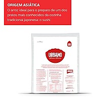 Arroz Sushi Urbano Grão Curto 1kg: Sabor Especial - imagem 3
