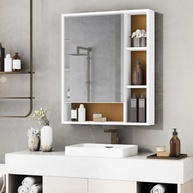Armário de Banheiro com Espelho Selene Casa JD – Design Moderno e Organização Inteligente - imagem 3