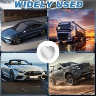 Espelho Ponto Cego Coração 2 Peças: Visibilidade Ampliada e Estilo Único para Seu Carro - imagem 5